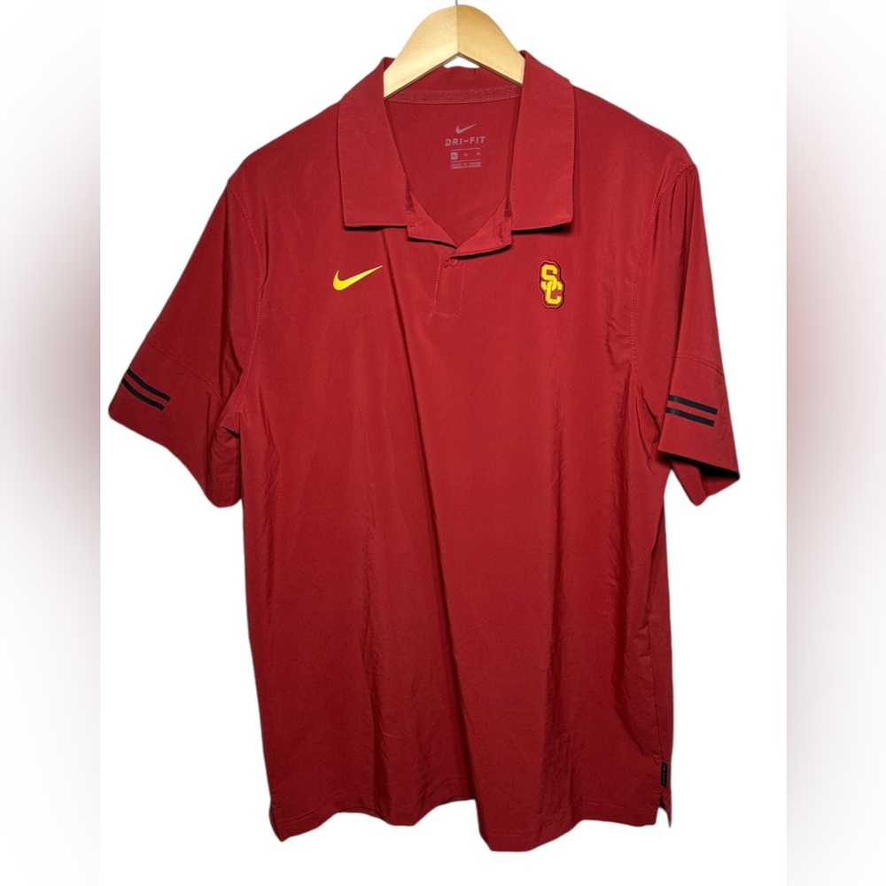 Nike Dri-Fit USC Men's Polo Shirt, New Official On Field Apparel Standart Fit XL